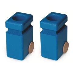 Dos contenedores de basura azules - Fagus