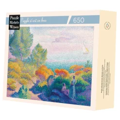 Dos mujeres junto al mar Cruz - Puzzle Michèle Wilson