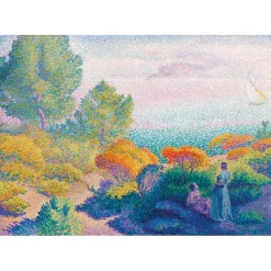 Dos mujeres junto al mar Cruz - Puzzle Michèle Wilson