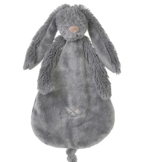 Doudou Lapin Richie gris 25 cm - Happy Horse