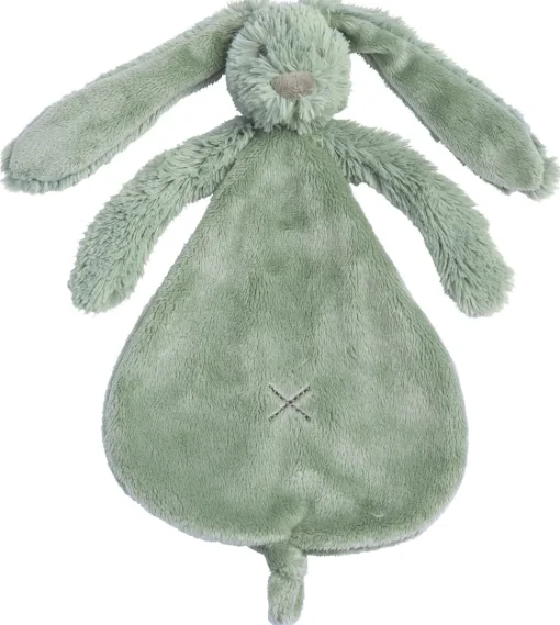 Doudou Lapin Richie vert 25 cm - Happy Horse