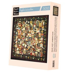 Edredón de arte americano - Puzzle Michèle Wilson