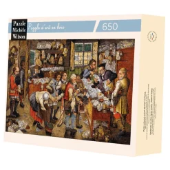 El abogado del pueblo de Brueghel - Puzzle Michèle Wilson