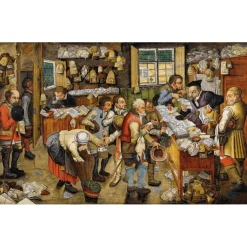 El abogado del pueblo de Brueghel - Puzzle Michèle Wilson