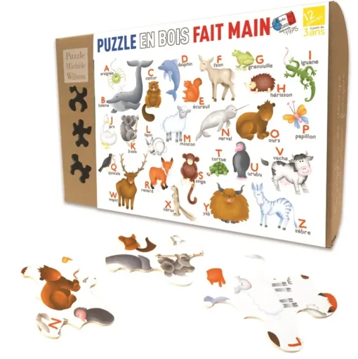 El alfabeto de los animales por Hannah Weeks - Puzzle Michèle Wilson