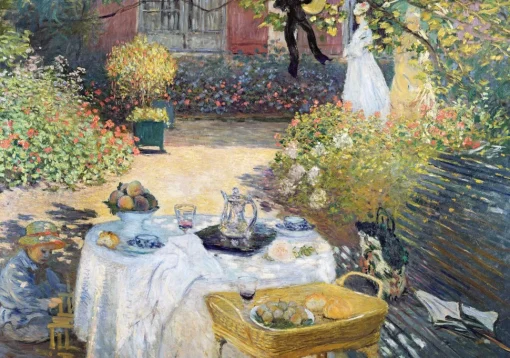 El almuerzo de Monet - Puzzle Michèle Wilson
