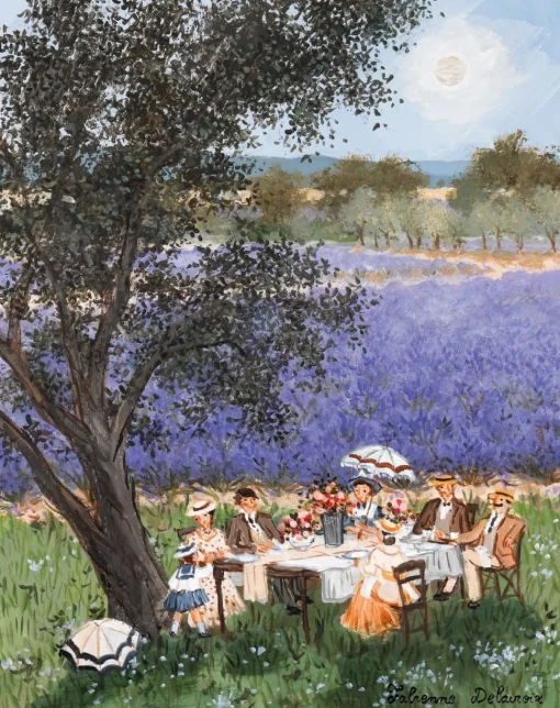 El arte de vivir de Delacroix - Puzzle Michèle Wilson