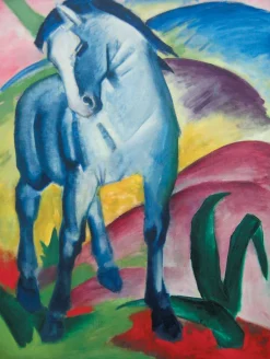 El caballo azul de Franz Marc - Puzzle Michèle Wilson