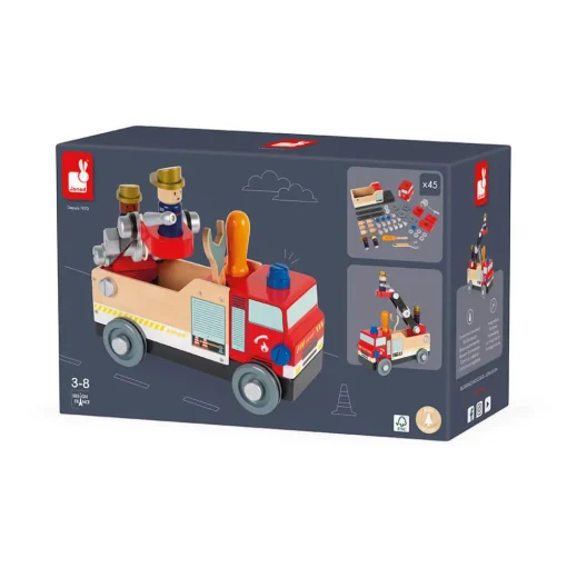 El camión de bomberos de Brico's Kids - Janod