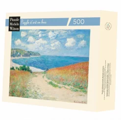 El camino de Monet en el trigo - Puzzle Michèle Wilson