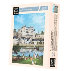 El castillo de Amboise Delacroix - Puzzle Michèle Wilson