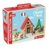 El Chalet de Navidad 90 piezas de madera - Jeujura