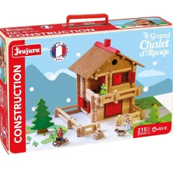 El chalet en las montañas 215 piezas de madera - Jeujura