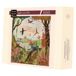 El Jardín del Edén de Alain Thomas - Puzzle Michèle Wilson