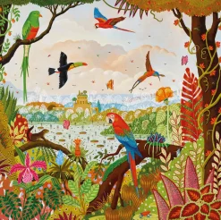 El Jardín del Edén de Alain Thomas - Puzzle Michèle Wilson