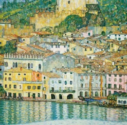 El lago de Garda de Klimt - Puzzle Michèle Wilson