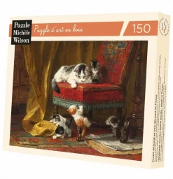 El orgullo de una madre Ronner-Knip - Puzzle Michèle Wilson
