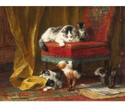 El orgullo de una madre Ronner-Knip - Puzzle Michèle Wilson