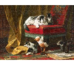 El orgullo de una madre Ronner-Knip - Puzzle Michèle Wilson