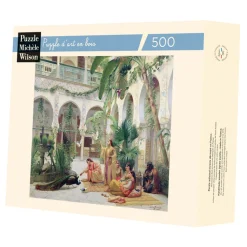El patio del harén de Girard - Puzzle Michèle Wilson