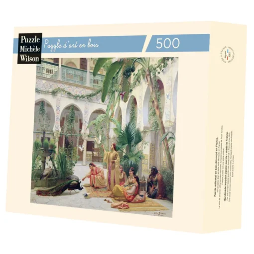 El patio del harén de Girard - Puzzle Michèle Wilson