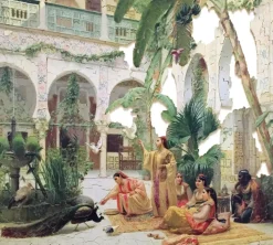 El patio del harén de Girard - Puzzle Michèle Wilson