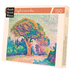 El pino en Saint-Tropez de Signac - Puzzle Michèle Wilson