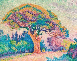 El pino en Saint-Tropez de Signac - Puzzle Michèle Wilson