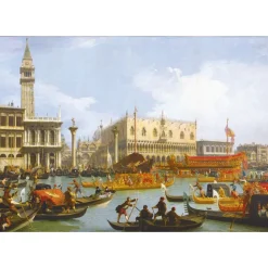El regreso del Bucentauro de Canaletto - Puzzle Michèle Wilson