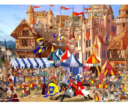 El Torneo de Ruyer - Puzzle Michèle Wilson