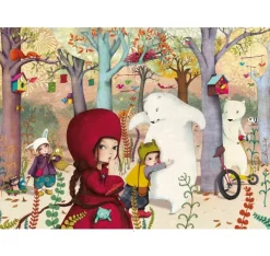 Encuentro en el bosque por Sophie Lebot - Puzzle Michèle Wilson