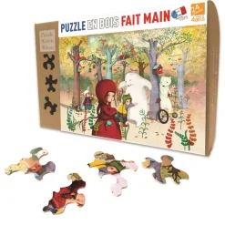 Encuentro en el bosque por Sophie Lebot - Puzzle Michèle Wilson