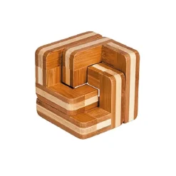 Escalera de bambú en forma de puzzle - Fridolin