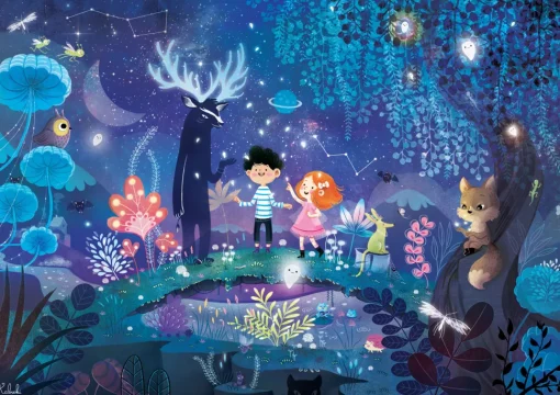 Escapade nocturne - Puzzle Michèle Wilson