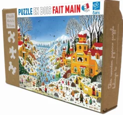 Escena invernal en los tucanes - Puzzle Michèle Wilson
