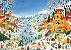 Escena invernal en los tucanes - Puzzle Michèle Wilson
