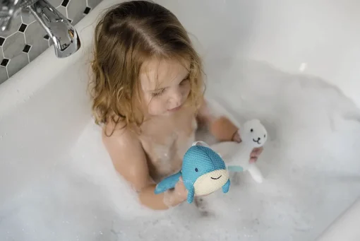 5 esponjas de baño Petits Barboteurs - Janod