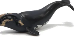 Estatuilla ballena franca negra joven Papo