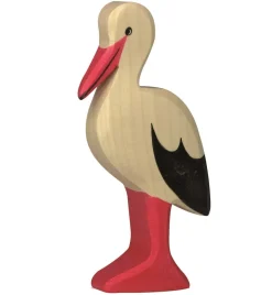 Estatuilla de cigüeña - Holztiger