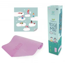 Esterilla de yoga para niños de color púrpura - Buki France