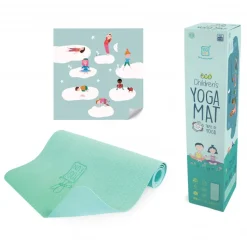 Esterilla de yoga para niños verde - Buki France