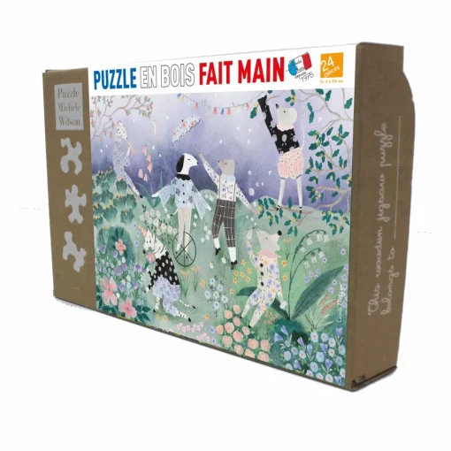 Fiesta al atardecer por Cécile Metzger - Puzzle Michèle Wilson