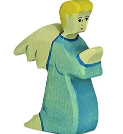 Figura Belén de Navidad - Ángel arrodillado - Holztiger
