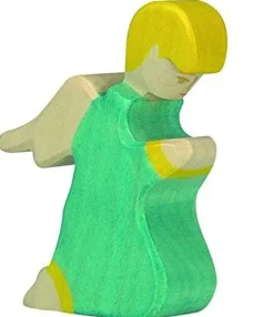 Figura Belén Navideño - Ángel Arrodillado 3 - Holztiger