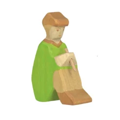 Figura Belén Navideño - Pastor Sentado - Holztiger