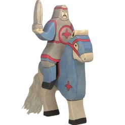 Figura Caballero Azul con espada - Holztiger