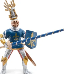 Figura caballero azul flor de lis - Papo
