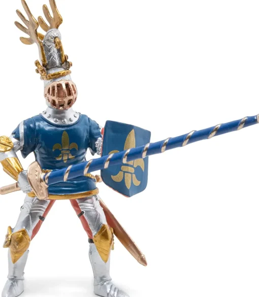 Figura caballero azul flor de lis - Papo