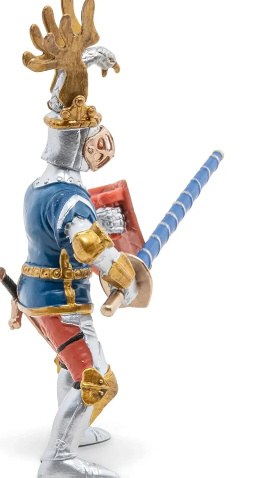 Figura caballero azul flor de lis - Papo