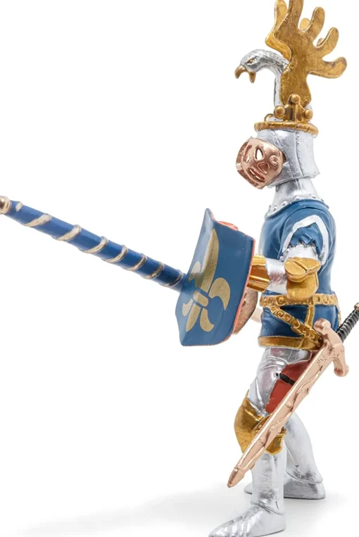 Figura caballero azul flor de lis - Papo